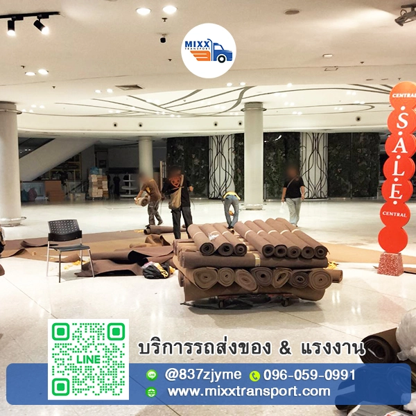 รับประกอบบูธ